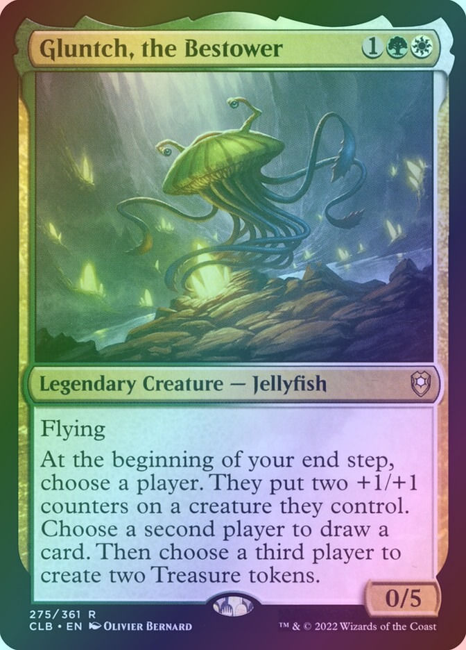 Gluntch, the Bestower (CLB) (275) / Foil