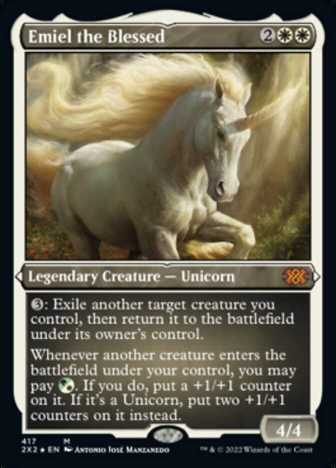 Emiel the Blessed (2X2) / Etched Foil