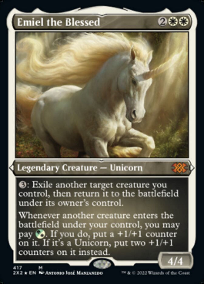 Emiel the Blessed (2X2) / Etched Foil