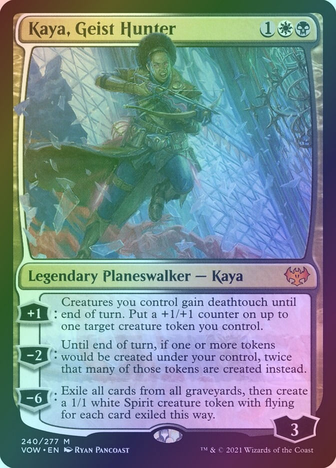 Kaya, Geist Hunter (VOW) (240) / Foil