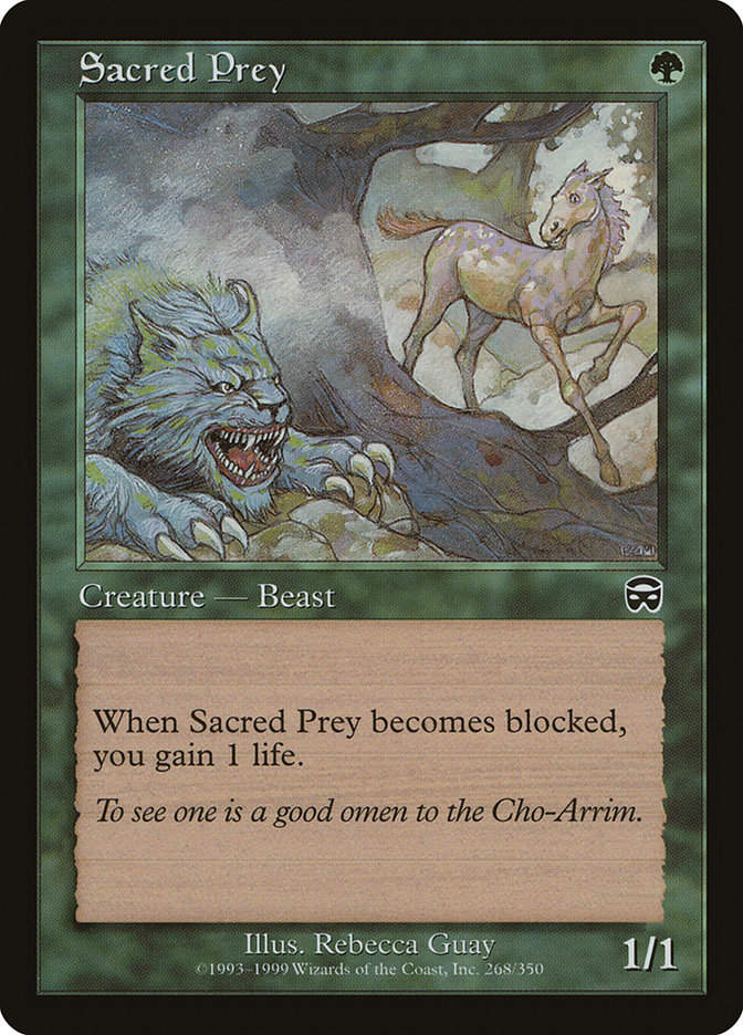 Sacred Prey (MMQ) (268)