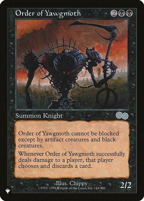 Order of Yawgmoth (PLST) (USG-144)