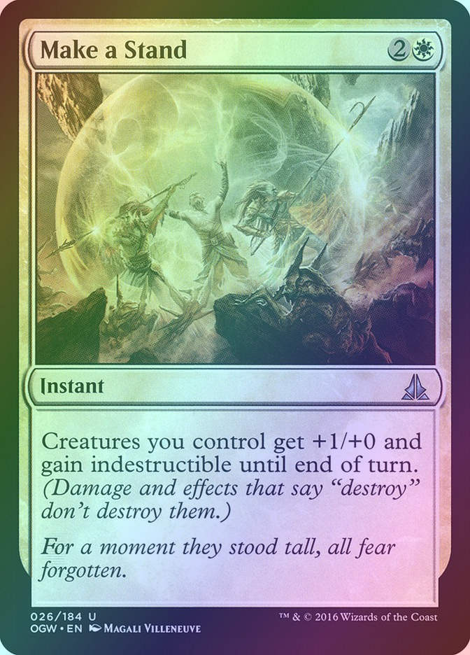 Make a Stand (OGW) (26) / Foil