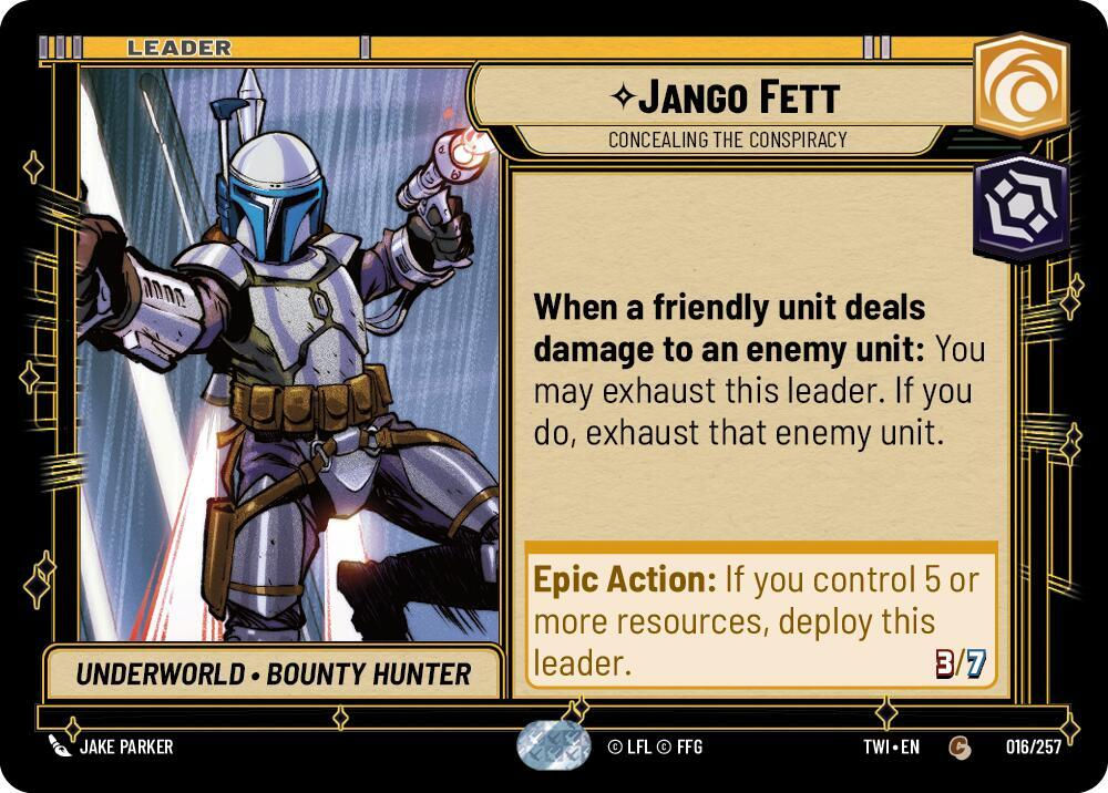 Jango Fett - Concealing the Conspiracy (TWI) (016/257)