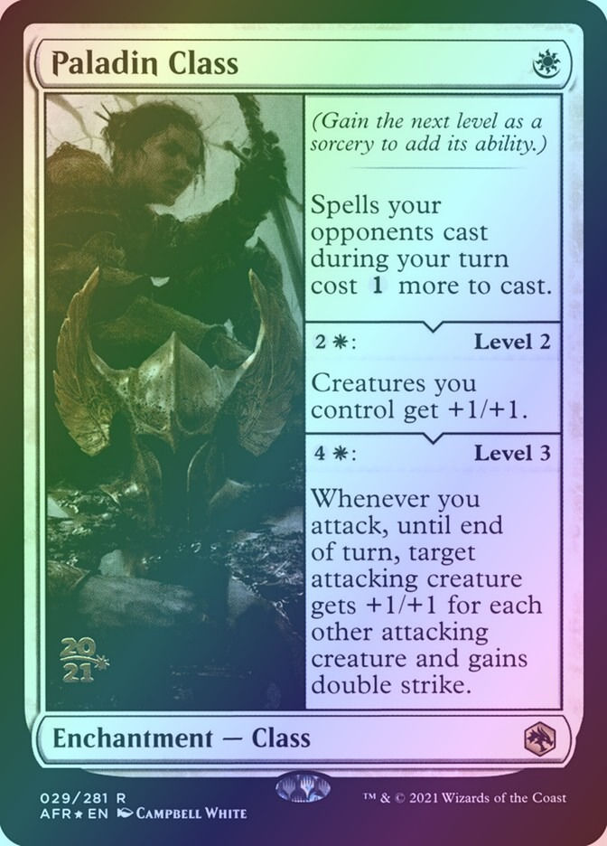 Paladin Class (PAFR) (29s) / Foil
