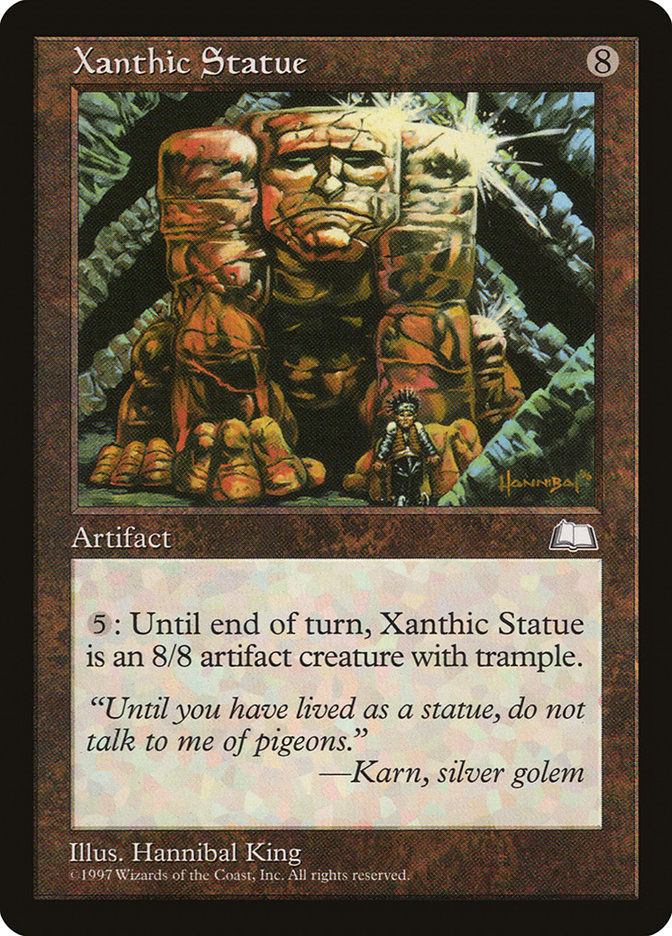 Xanthic Statue (WTH) (163)