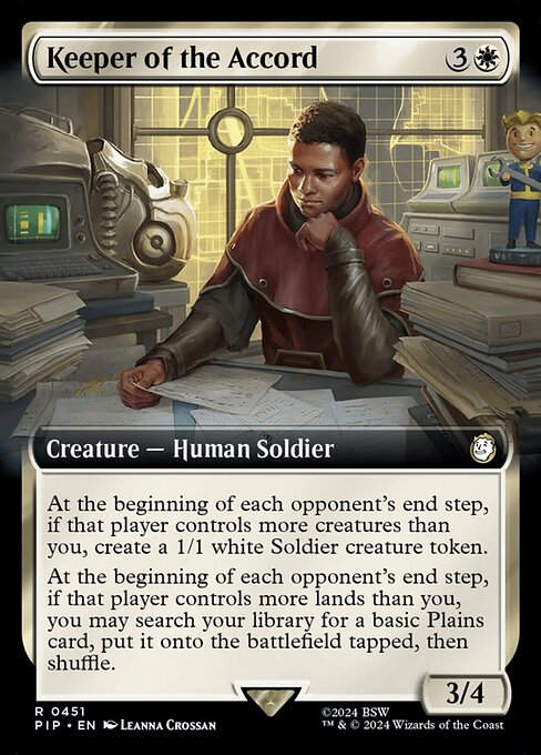 Keeper of the Accord (pip) (451) / Extended Art