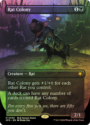 Rat Colony (spg) (56) / Foil