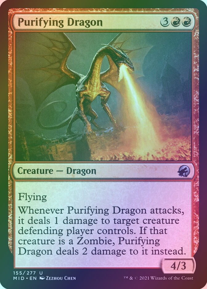 Purifying Dragon (MID) (155) / Foil