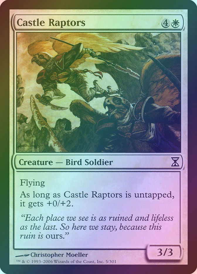 Castle Raptors (TSP) (5) / Foil