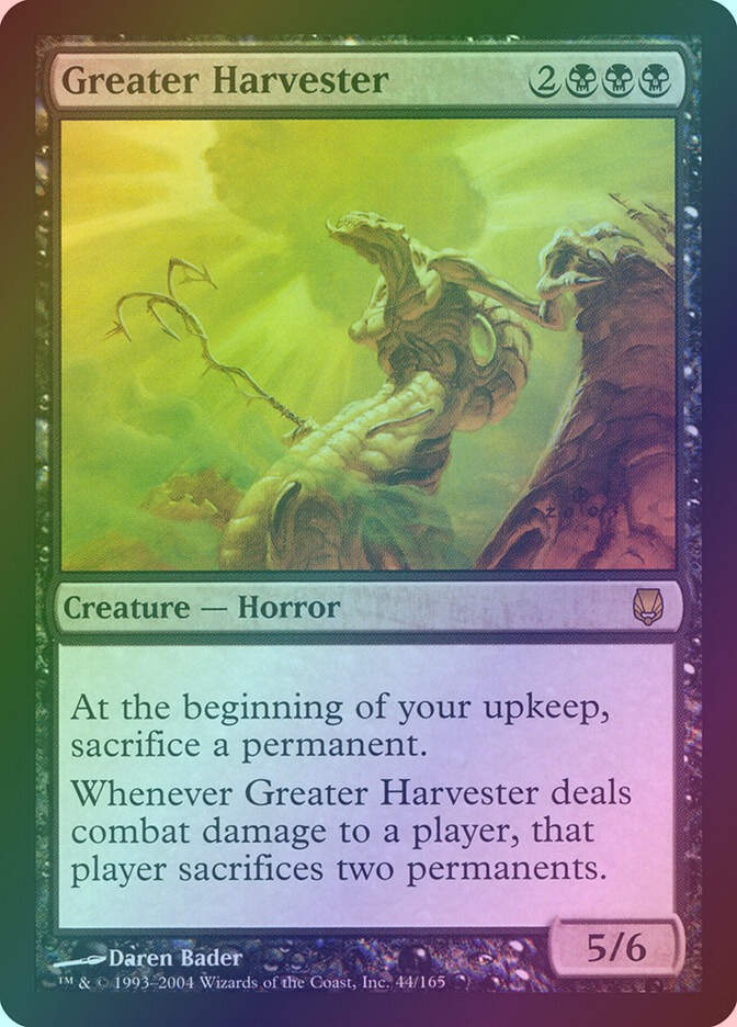 Greater Harvester (DST) (44) / Foil