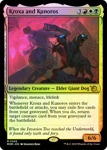 Kroxa and Kunoros (mom) / Foil