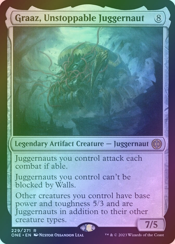 Graaz, Unstoppable Juggernaut (ONE) (229) / Foil