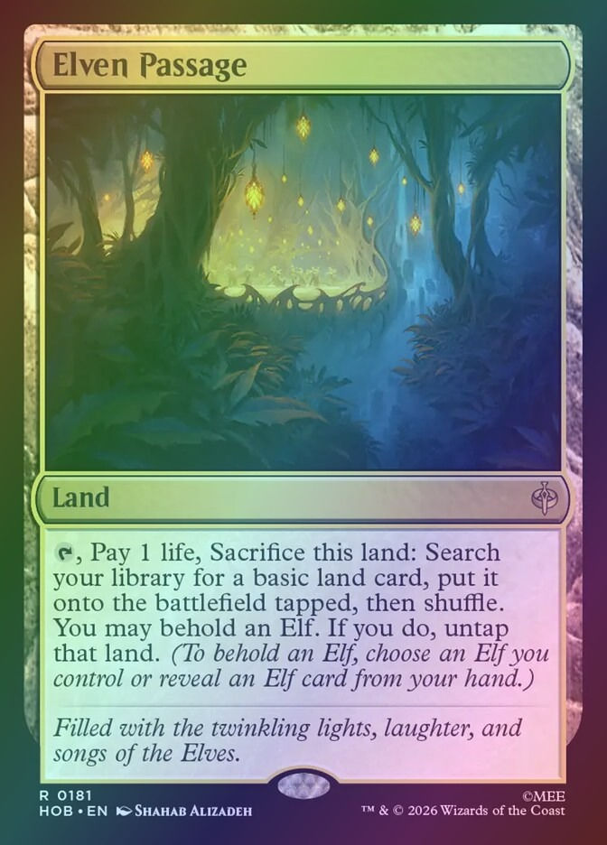 Elven Passage (HOB) (181) / Foil