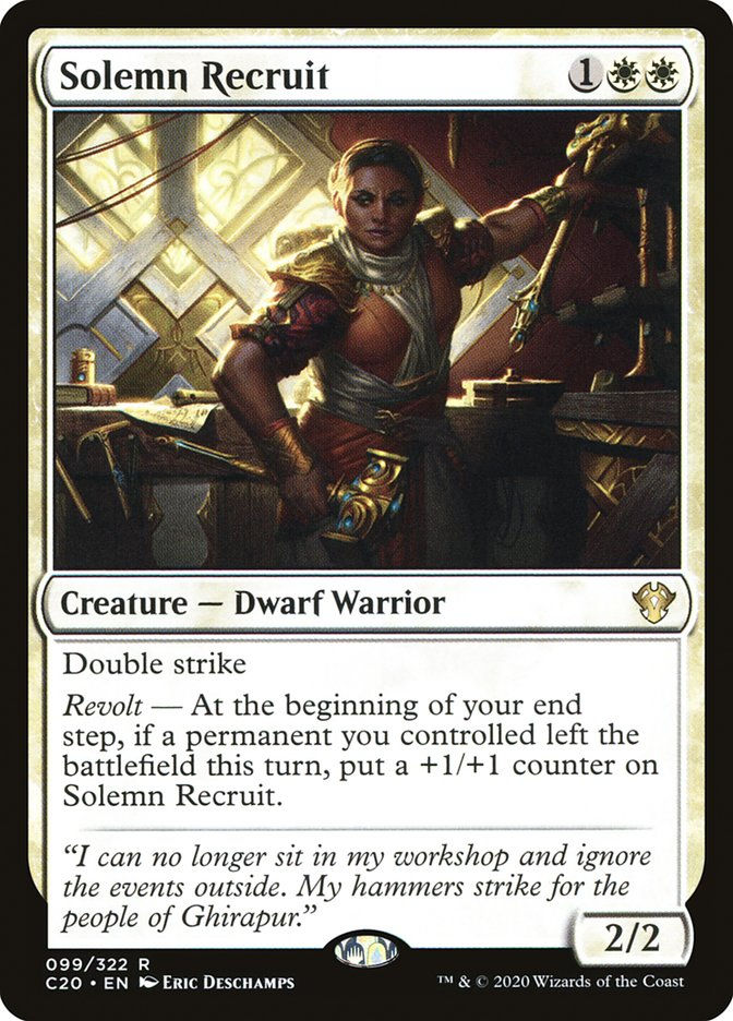 Solemn Recruit (C20) (99)