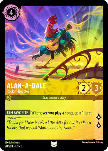 Alan-A-Dale - Rockin' Rooster (LOR_SHS) / Foil