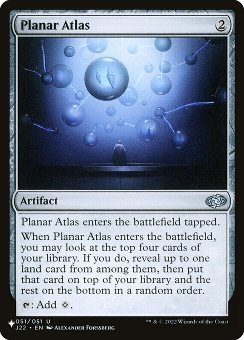 Planar Atlas (PLST) (J22-51)
