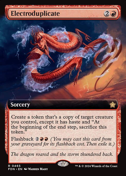 Electroduplicate (FDN) (465) / Extended Art