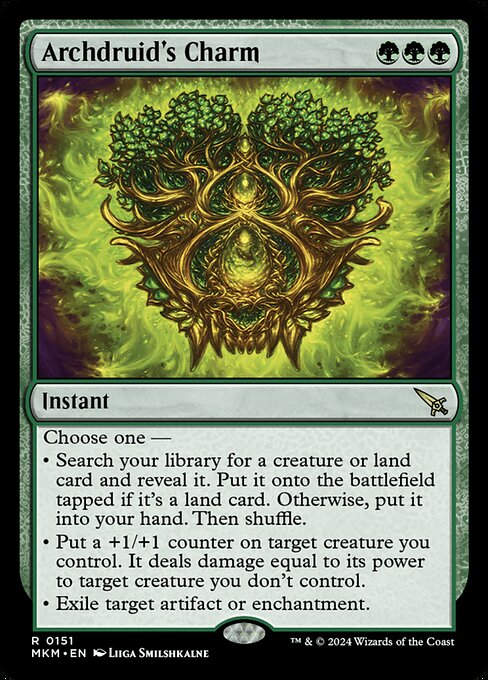 Archdruid's Charm (mkm) (151)