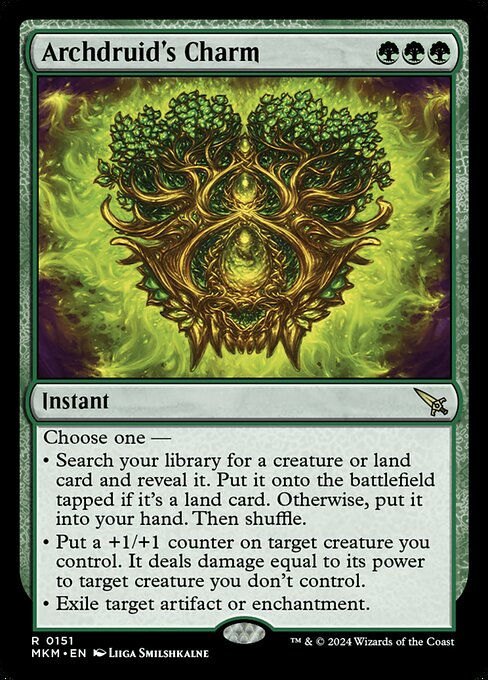 Archdruid's Charm (mkm) (151)