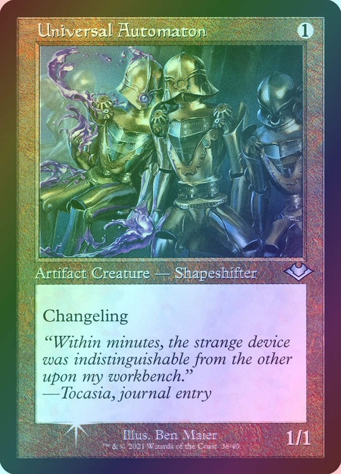Universal Automaton (H1R) (38) / Foil