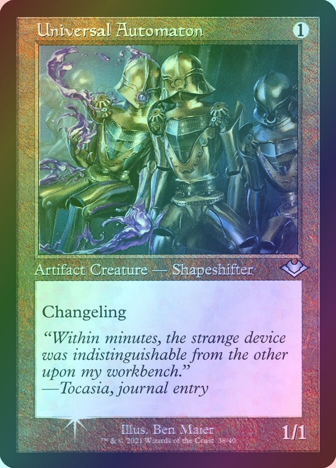 Universal Automaton (H1R) (38) / Foil
