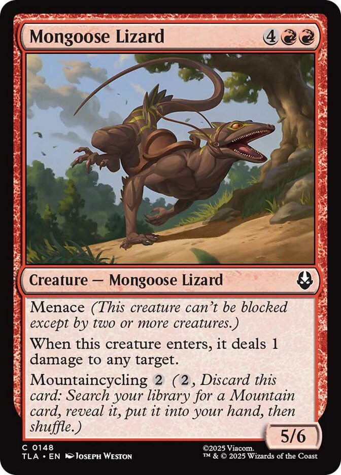 Mongoose Lizard (TLA) (148)