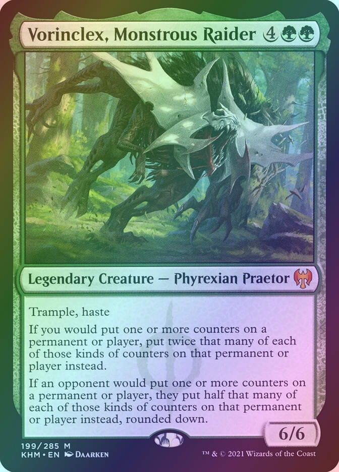 Vorinclex, Monstrous Raider (KHM) (199) / Foil