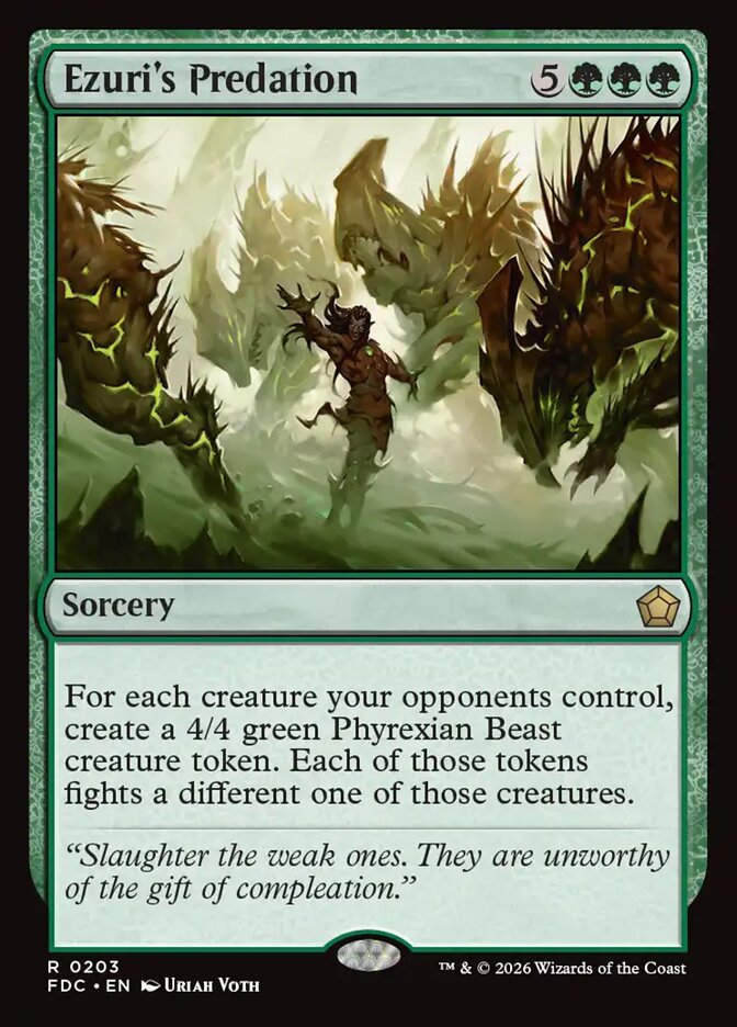 Ezuri's Predation (FDC) (203)