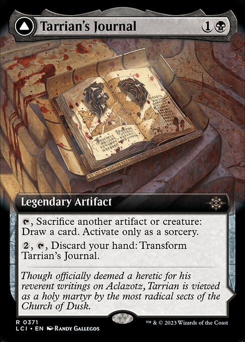 Tarrian's Journal // The Tomb of Aclazotz (lci) / Extended Art — cara 1 de 2
