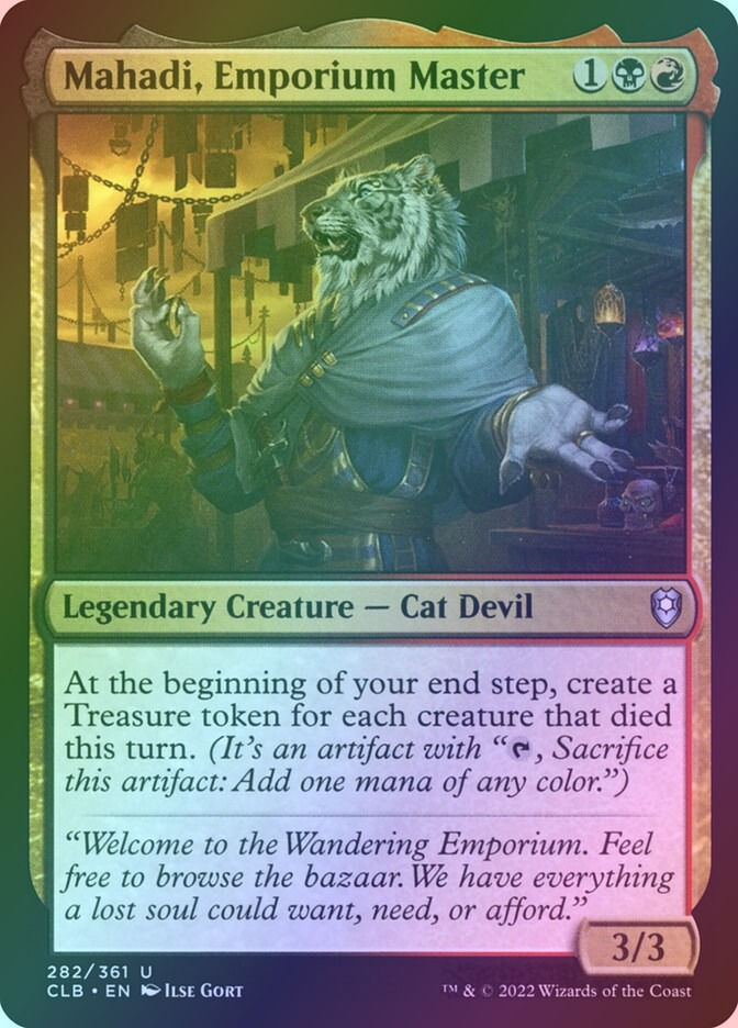 Mahadi, Emporium Master (CLB) (282) / Foil