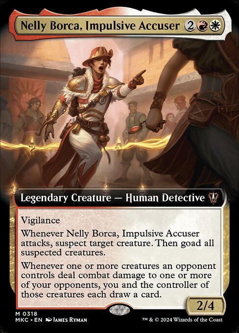 Nelly Borca, Impulsive Accuser (mkc) (318) / Extended Art