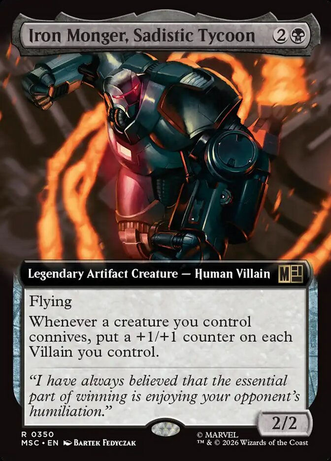 Iron Monger, Sadistic Tycoon (MSC) (350) / Extended Art