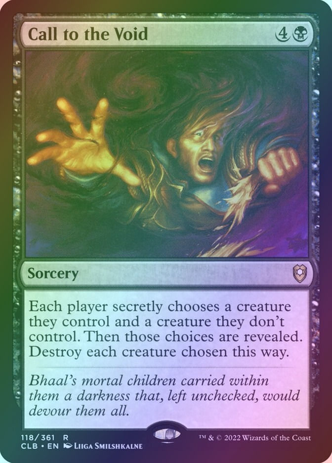 Call to the Void (CLB) (118) / Foil