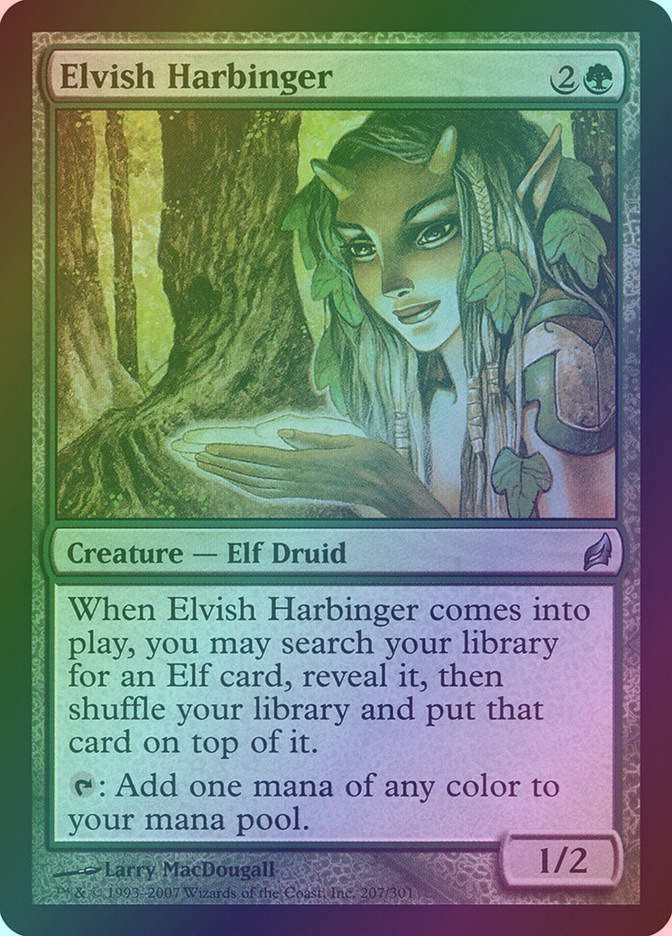 Elvish Harbinger (LRW) (207) / Foil