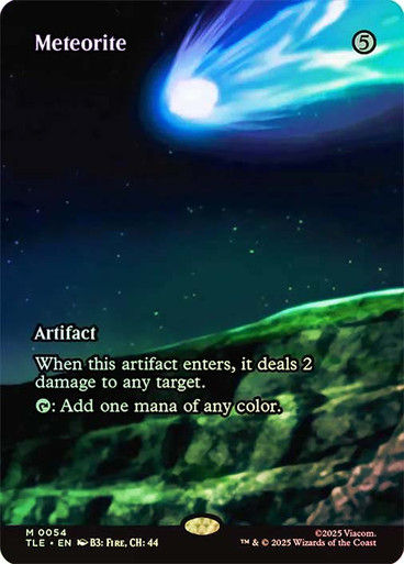 Meteorite (TLE) (54) / Borderless / Foil