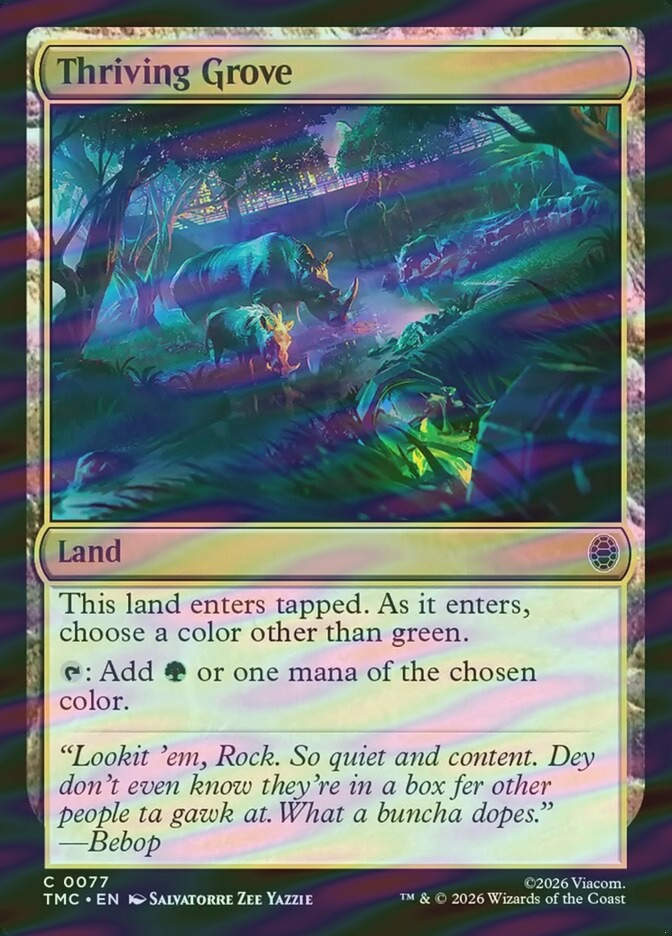 Thriving Grove (TMC) (77) / Surge Foil