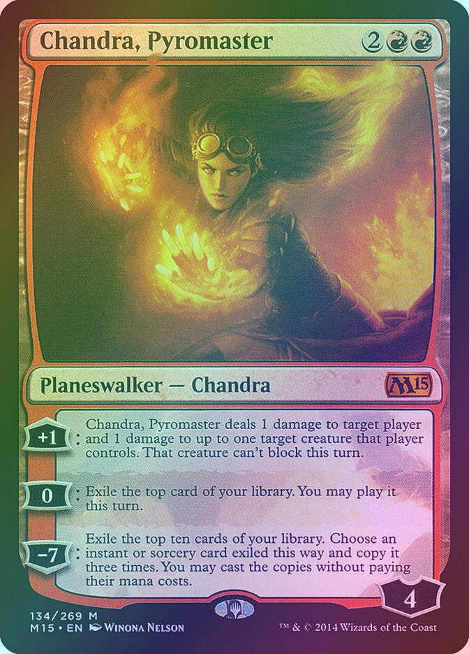 Chandra, Pyromaster (M15) (134) / Foil