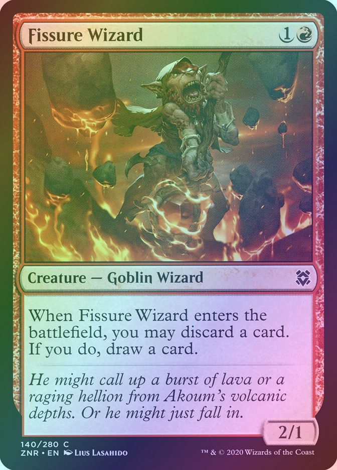 Fissure Wizard (ZNR) (140) / Foil
