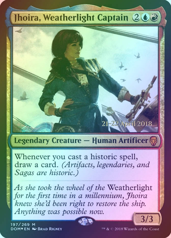 Jhoira, Weatherlight Captain (PDOM) (197s) / Foil