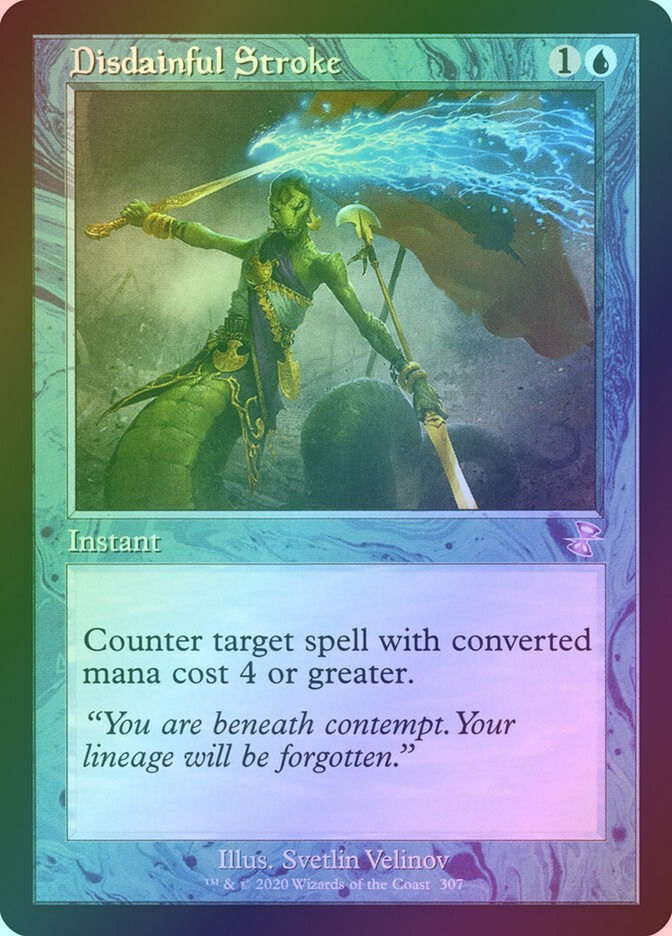Disdainful Stroke (TSR) (307) / Foil