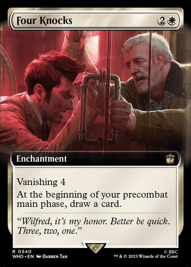 Four Knocks (WHO) (340) / Extended Art