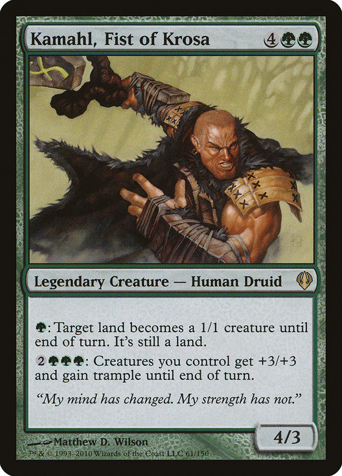 Kamahl, Fist of Krosa (ARC) (61)