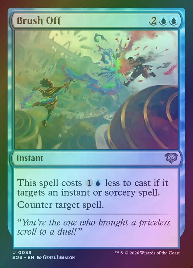 Brush Off (SOS) (39) / Foil