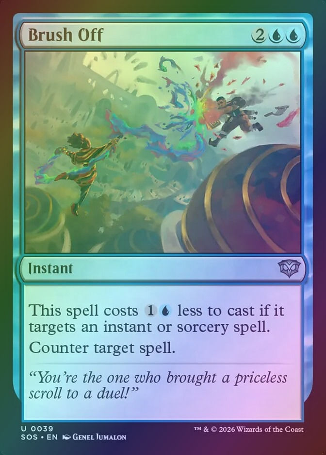 Brush Off (SOS) (39) / Foil