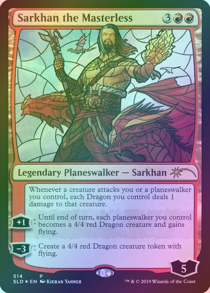 Sarkhan the Masterless (SLD) (514) / Foil