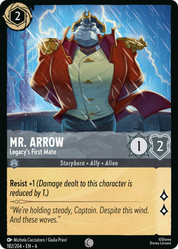 Mr. Arrow - Legacy's First Mate (LOR_AZU)