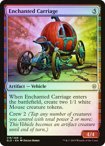Enchanted Carriage (ELD) (218) / Foil