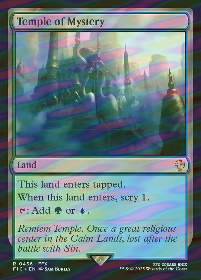 Temple of Mystery (FIC) (436) / Surge Foil