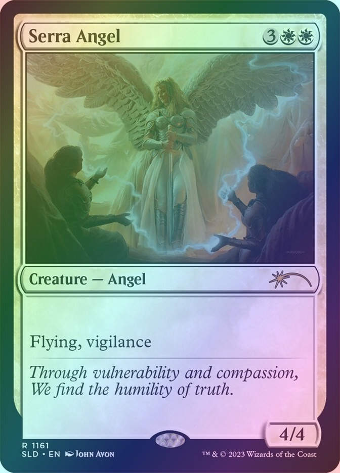 Serra Angel (SLD) (1161) / Foil
